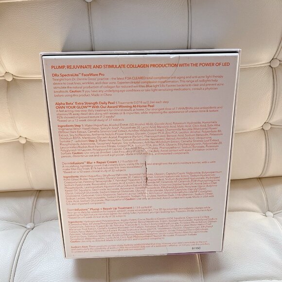 Dr. Dennis Gross Plump Glow Collagen Boost FaceWare Pro Mask Set Pink - Limited - Picture 3 of 15